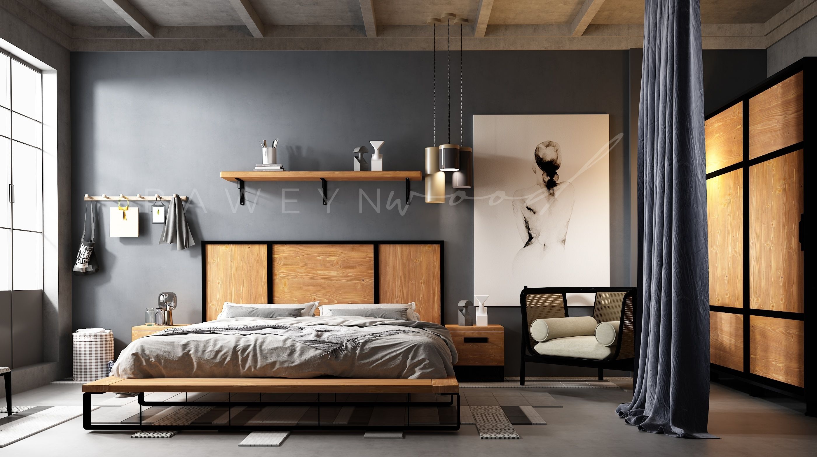 White%20Natural%20Wood%20Bedroom%20Set