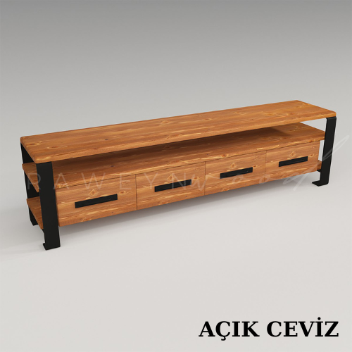 Dora%20Natural%20Wood%204%20Drawer%20TV%20Unit
