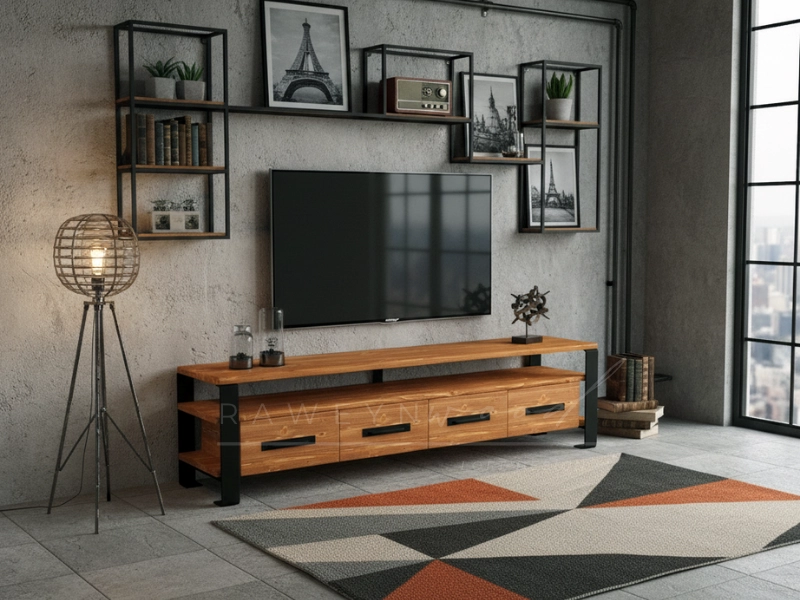 Dora%20Natural%20Wood%204%20Drawer%20TV%20Unit