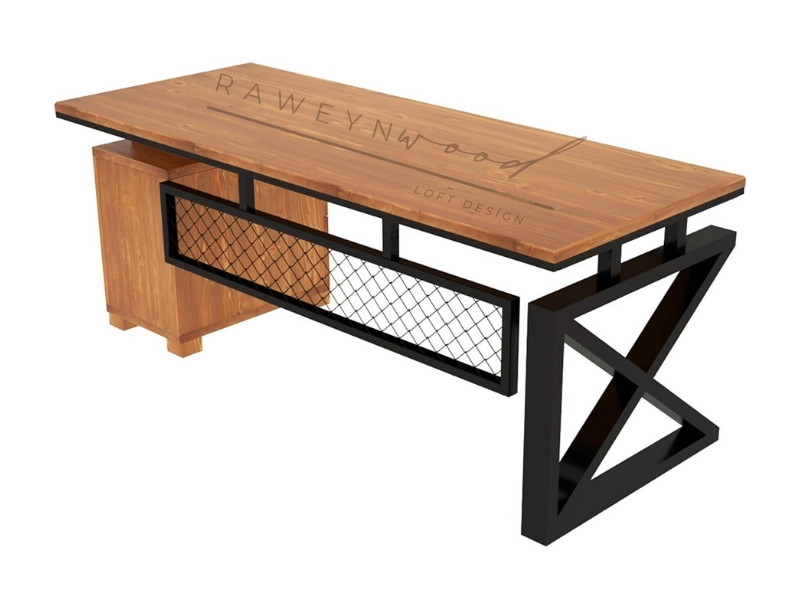 Raweyn%20Best%20Doğal%20Ahşap%20Ofis%20ve%20Çalışma%20Masası%20-Çekmece%20Modüllü