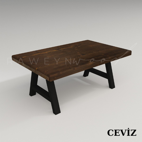 Lau%20Doğal%20Ahşap%20Düz%20Kenar%20Sehpa