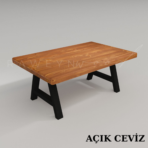 Lau%20Doğal%20Ahşap%20Düz%20Kenar%20Sehpa
