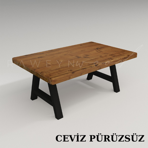 Lau%20Doğal%20Ahşap%20Düz%20Kenar%20Sehpa