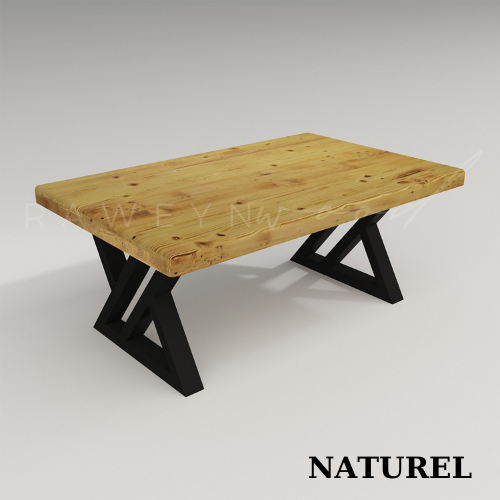 Fiva%20Büro-Couchtisch%20mit%20gerader%20Kante%20aus%20Naturholz