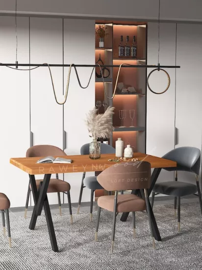 Ahşap,Sandalyeli Takım,Modelleri Raweyn’de