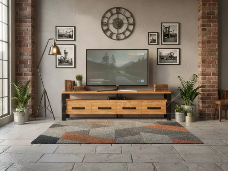 Bohem tv üniteleri,Ahşap tv,Raweyn’de...