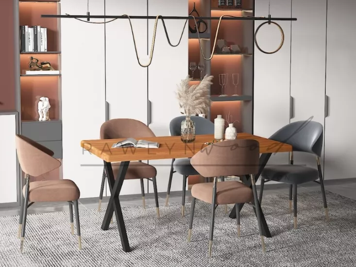 Çalışma Odası Fikirleri,Ahşap Masa Raweyn