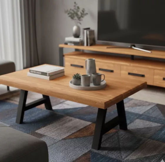 Salon Sehpa,Ahşap Ayak,Modelleri Raweyn’de