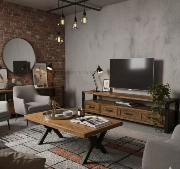 Naturel Ahşap,Orta Sehpa,Modelleri Raweyn’de.