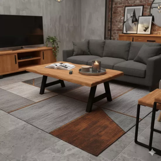 Naturel Kenar,Ağaç Sehpa,Modelleri Raweyn’de