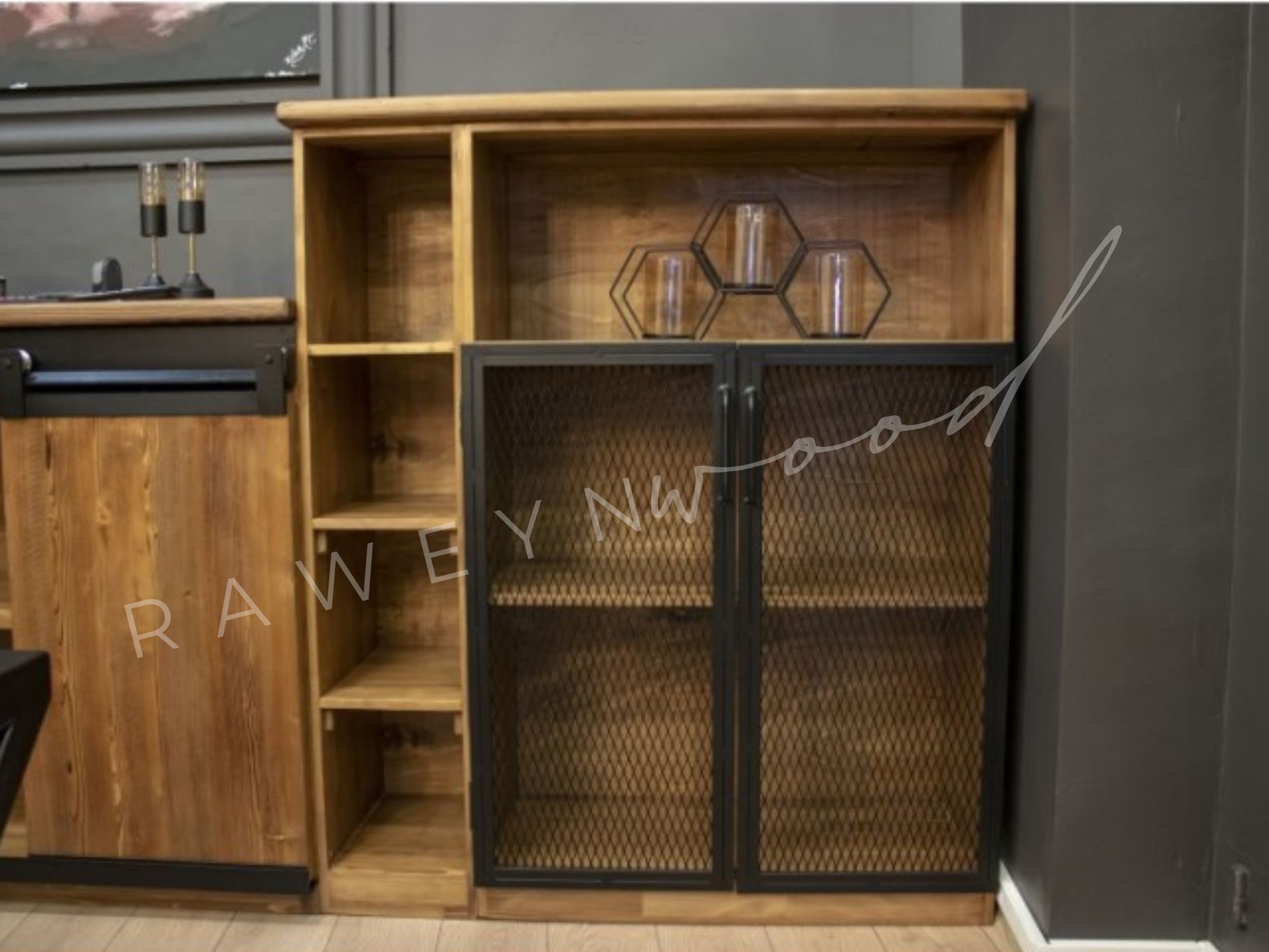 Leva%20Natural%20Wood%20Six%20Piece%20Office%20Set