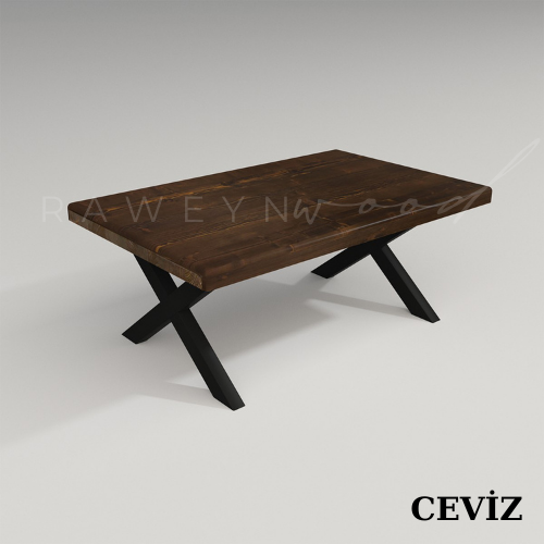 Nita%20Doğal%20Ahşap%20Düz%20Kenar%20Sehpa